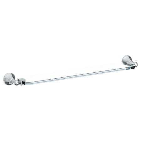 Watermark - York Wall Mounted 24 Inch Glass Shelf