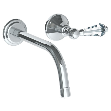 Watermark - York Wall Mounted 2 Hole Lavatory Set With 8 3/8 Inch CTC Spout