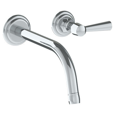 Watermark - York Wall Mounted 2 Hole Lavatory Set With 8 3/8 Inch CTC Spout