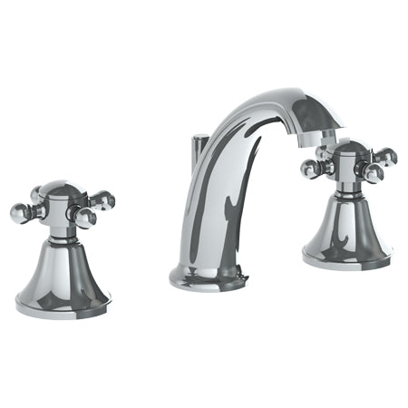 Watermark - York Deck Mounted 3 Hole Lavatory Set