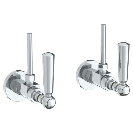 Watermark - York Lavatory Angle Stop Kit -1/2 Inch Compression X 3/8 Inch Od Compression