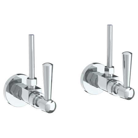 Watermark - York Lavatory Angle Stop Kit -1/2 Inch Compression X 3/8 Inch Od Compression