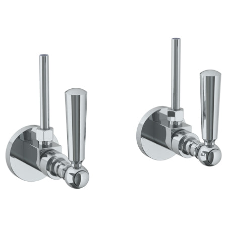 Watermark - York Lavatory Angle Stop Kit -1/2 Inch Ips X 3/8 Inch Od Compression