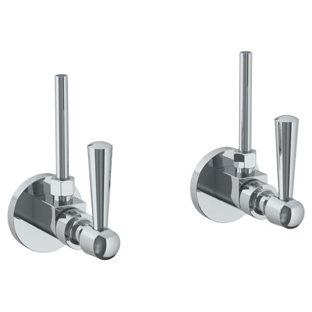 Watermark - York Lavatory Angle Stop Kit -1/2 Inch Ips X 3/8 Inch Od Compression