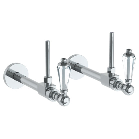 Watermark - York Lavatory Angle Stop Kit -1/2 Inch Sweat X 3/8 Inch Od Compression