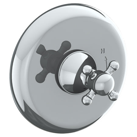 Watermark - York Wall Mounted Pressure Balance Shower Trim, 7 Inch Dia.