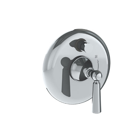 Watermark - York Wall Mounted Pressure Balance Shower Trim With Diverter, 7 Inch Dia.
