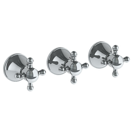 Watermark - York Wall Mounted 3-Valve Shower Trim