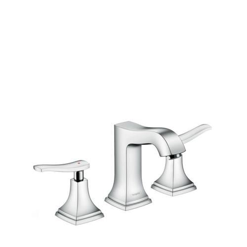 Hansgrohe - Metropol Classic Widespread Faucet 110 with Lever Handles and Pop-Up Drain, 1.2 GPM