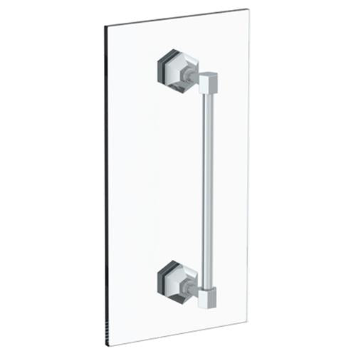 Watermark - Beverly 6 Inch shower door pull/ glass mount towel bar