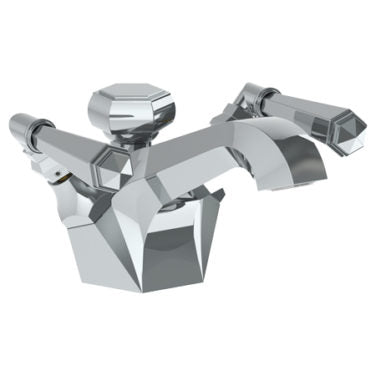Watermark - Beverly Deck Mounted 2 Handle Monoblock Lavatory Mixer