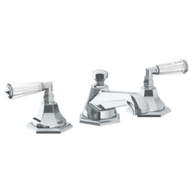 Watermark - Beverly Deck Mounted 3 Hole Lavatory Set