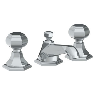 Watermark - Beverly Deck Mounted 3 Hole Lavatory Set