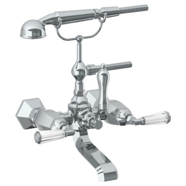 Watermark - Beverly Wall Mounted Exposed Bath Set with Hand Shower