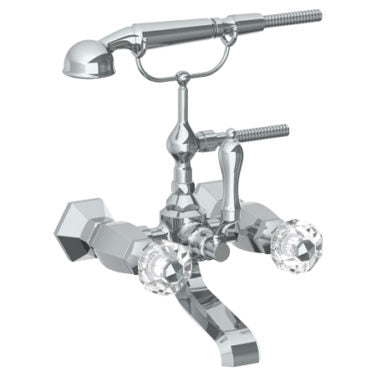 Watermark - Beverly Wall Mounted Exposed Bath Set with Hand Shower