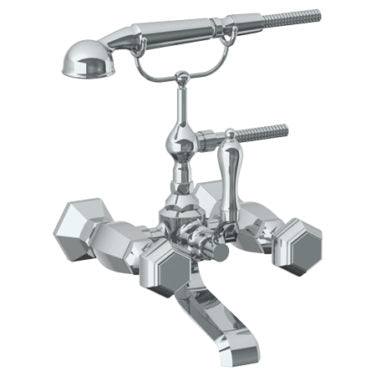 Watermark - Beverly Wall Mounted Exposed Bath Set with Hand Shower