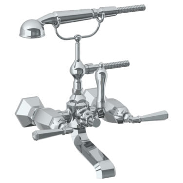 Watermark - Beverly Wall Mounted Exposed Bath Set with Hand Shower
