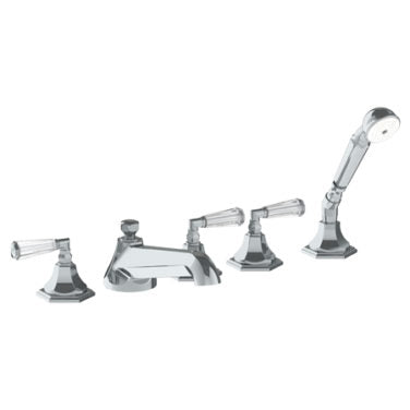 Watermark - Beverly Deck Mounted 5 Hole Bath Set