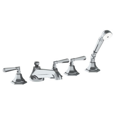 Watermark - Beverly Deck Mounted 5 Hole Bath Set