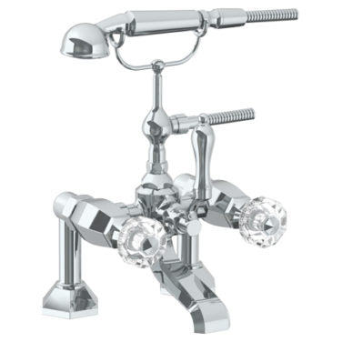 Watermark - Beverly Deck Mounted Exposed Bath Set with Hand Shower