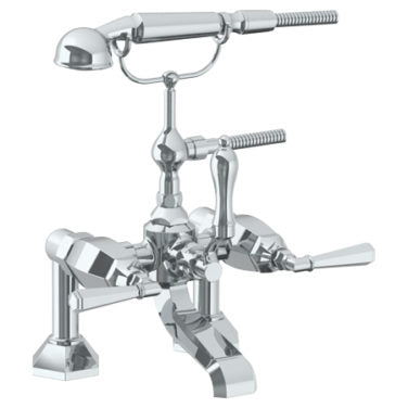 Watermark - Beverly Deck Mounted Exposed Bath Set with Hand Shower