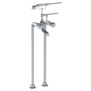 Watermark - Beverly Floor Standing Bath Set with Hand Shower