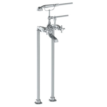 Watermark - Beverly Floor Standing Bath Set with Hand Shower