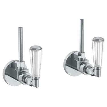 Watermark - Beverly Lavatory Angle Stop Kit -1/2 Inch IPS x 3/8 Inch OD Compression