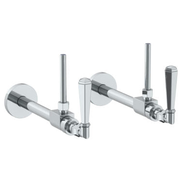 Watermark - Beverly Lavatory Angle Stop Kit -1/2 Inch Sweat x 3/8 Inch OD Compression