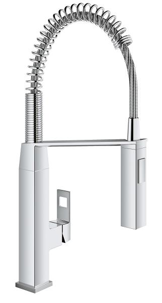 Grohe - Single-Handle Semi-Pro Dual Spray Kitchen Faucet 1.75 GPM