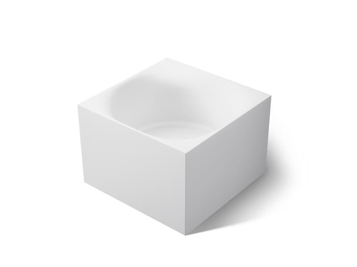 Kohler - Stillness Smart Soak 46 X 46 Inch Freestanding Bath - Honed White