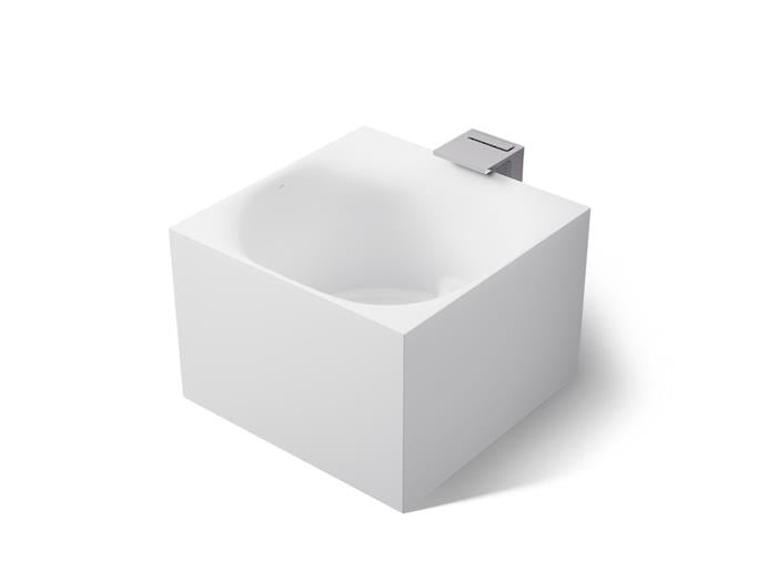 Kohler - Stillness Experience 46 X 46 Inch Freestanding Bath - Honed White