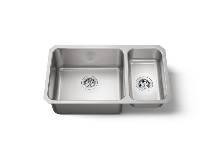 Kohler - Undertone 31-1/2 Inch Undermount Double-Bowl Kitchen Sink