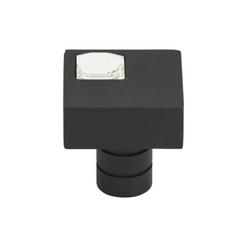 Atlas Homewares - Crystal 1 Inch Length Square Knob