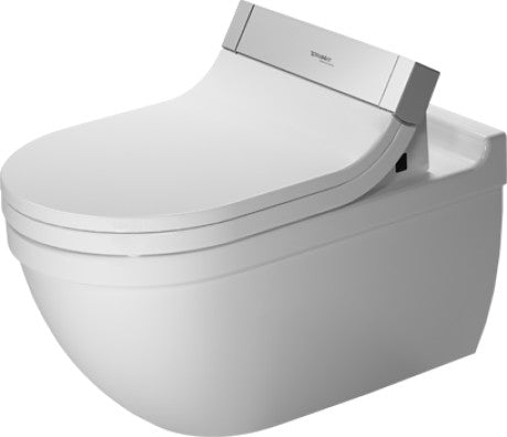Duravit - Starck 3 1.28/0.8 GPF Dual Flush ADA Compliant Elongated Wall Mounted Toilet