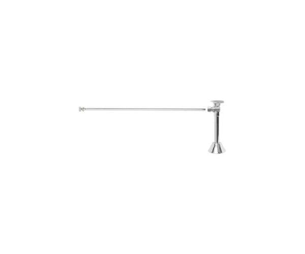 Mountain Plumbing - Toilet Supply Kit - Brass Oval Handle with 1/4 Turn Ball Valve (MT316-NL) - Angle Sweat, Flat Head Riser