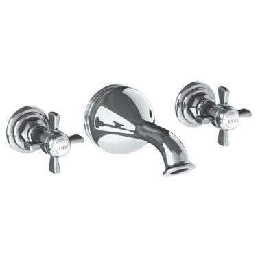 Watermark - Stratford Wall Mounted 3 Hole Bath Set