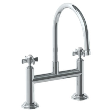 Watermark - Stratford Deck Mounted Bridge Kitchen Faucet