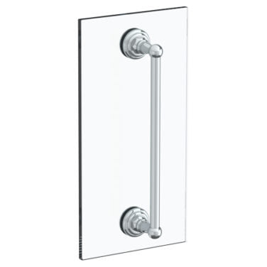 Watermark - Rochester 6 Inch shower door pull/ glass mount towel bar
