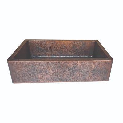 Maidstone - 36 Inch Single Bowl Copper Farmhouse Sink