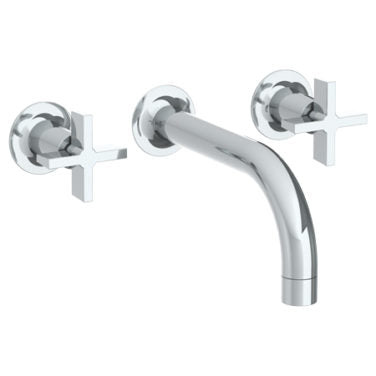 Watermark - Haley Wall Mounted 3 Hole Lavatory Set with 7 1/2 Inch CTC Spout