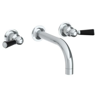 Watermark - Haley Wall Mounted 3 Hole Lavatory Set with 7 1/2 Inch CTC Spout