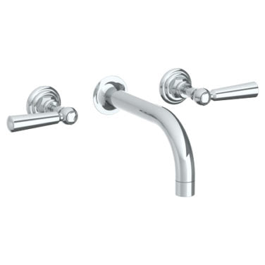 Watermark - Haley Wall Mounted 3 Hole Lavatory Set with 7 1/2 Inch CTC Spout