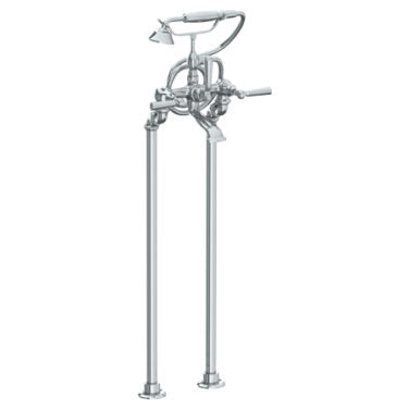 Watermark - Haley Floor Standing Bath Set with Hand Shower
