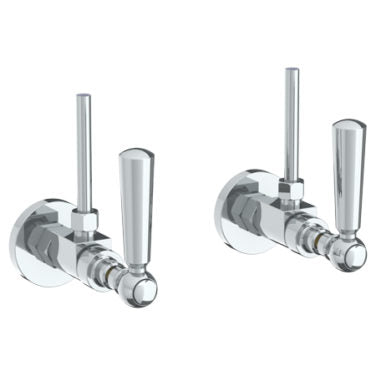 Watermark - Haley Lavatory Angle Stop Kit -1/2 Inch Compression x 3/8 Inch OD Compression