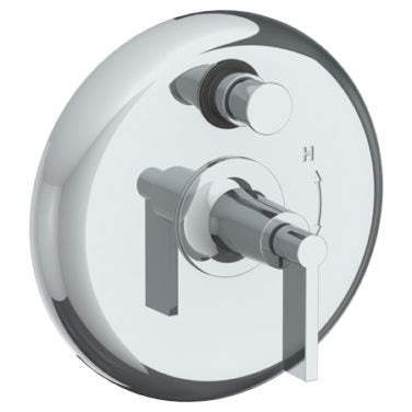 Watermark - Haley Wall Mounted Pressure Balance Shower Trim with Diverter, 7 Inch dia.