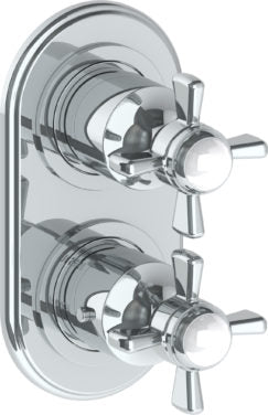 Watermark - Haley Wall Mounted Mini Thermostatic Shower Trim 3 1/2 x 6 1/4 Inch.