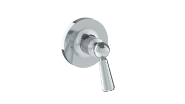 Watermark - Haley Wall Mounted Trim w/ Wall Plate, 3 1/2 Inch dia.