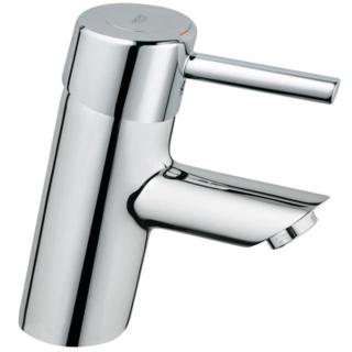 Grohe - Single Hole Single-Handle S-Size Bathroom Faucet 1.2 GPM Less Drain