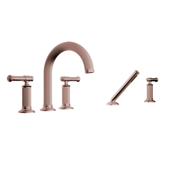 Santec - Athena II Trim - Roman Tub Filler With Hand Shower